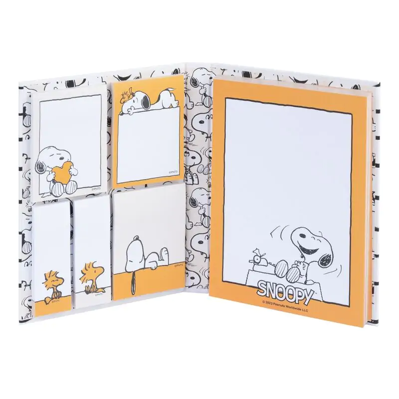 Snoopy Lazy Days Sticky notes notebook product photo