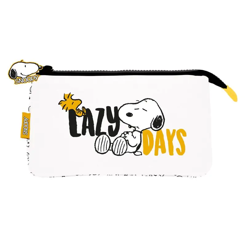 Snoopy Lazy Days triple pencil case product photo