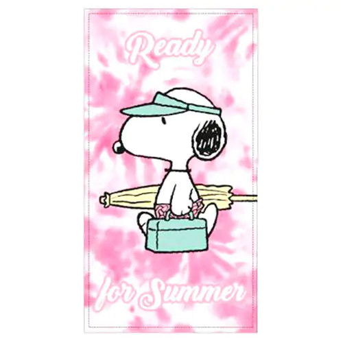 Snoopy microfibre beach towel product photo