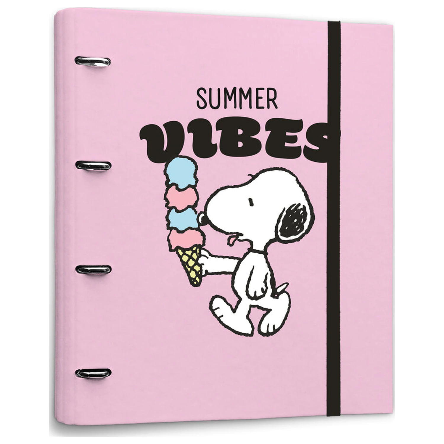 Snoopy Peanuts 4 ring folder product photo