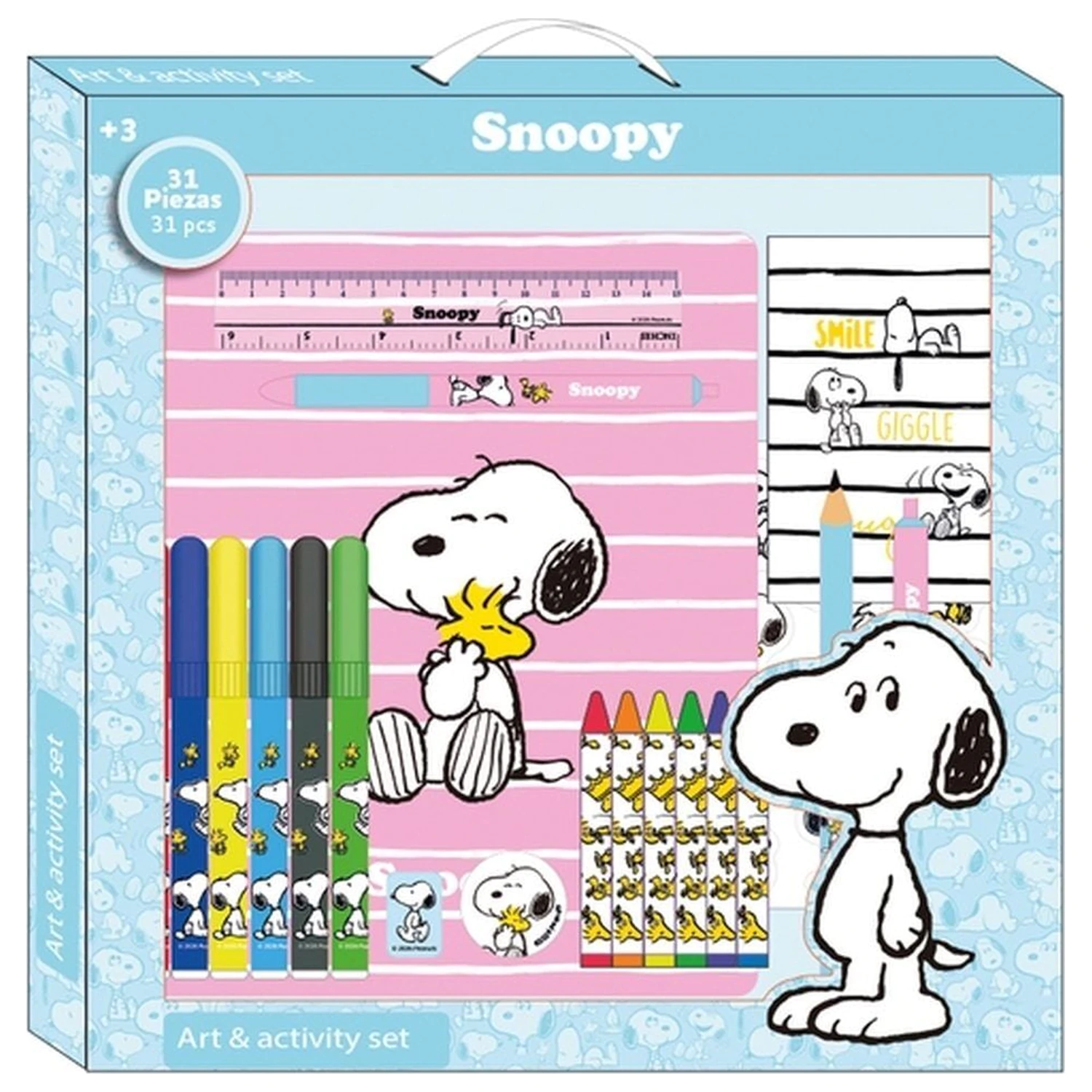 Snoopy Peanuts Activity set 31pcs product photo