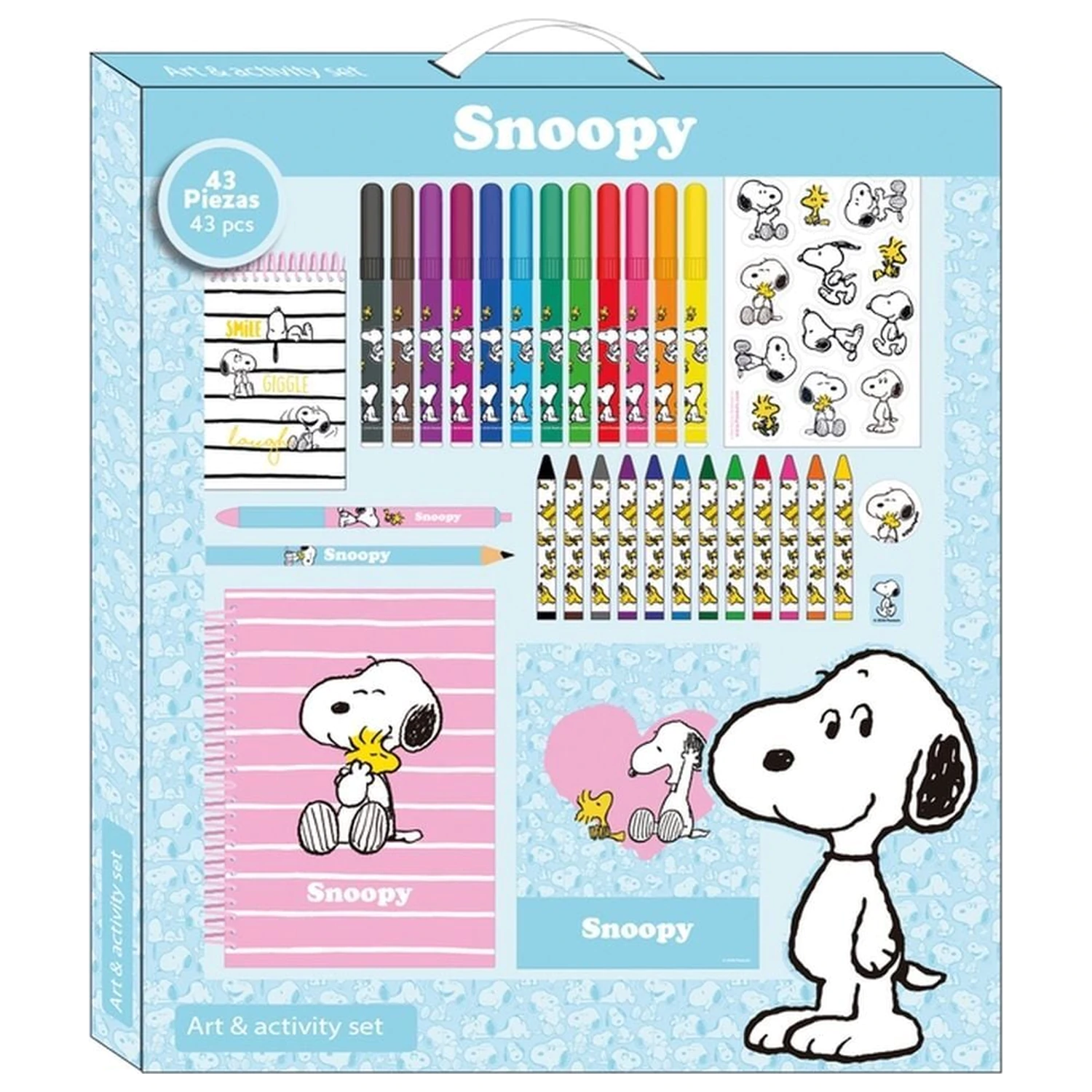 Snoopy Peanuts Activity set 43pcs product photo