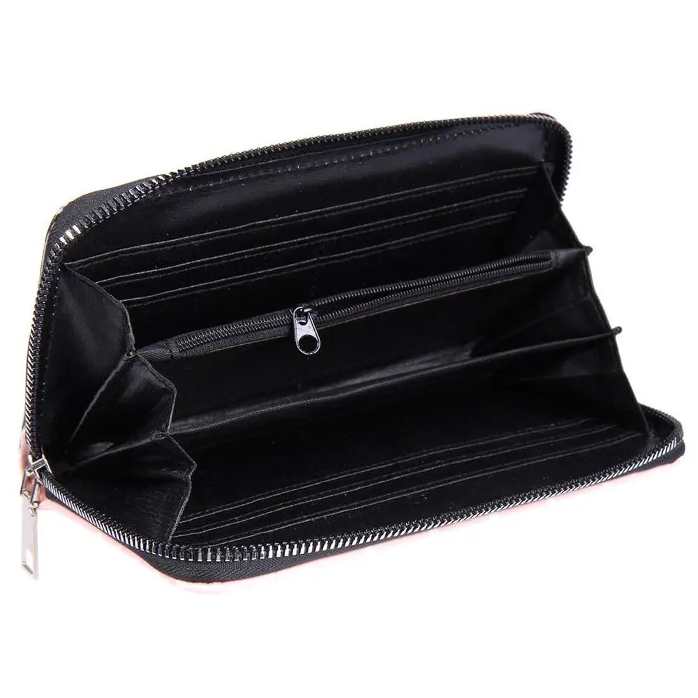 Peanuts Faux Leather Purse / Business Card Holder Snoopy &amp; Woodstock product photo