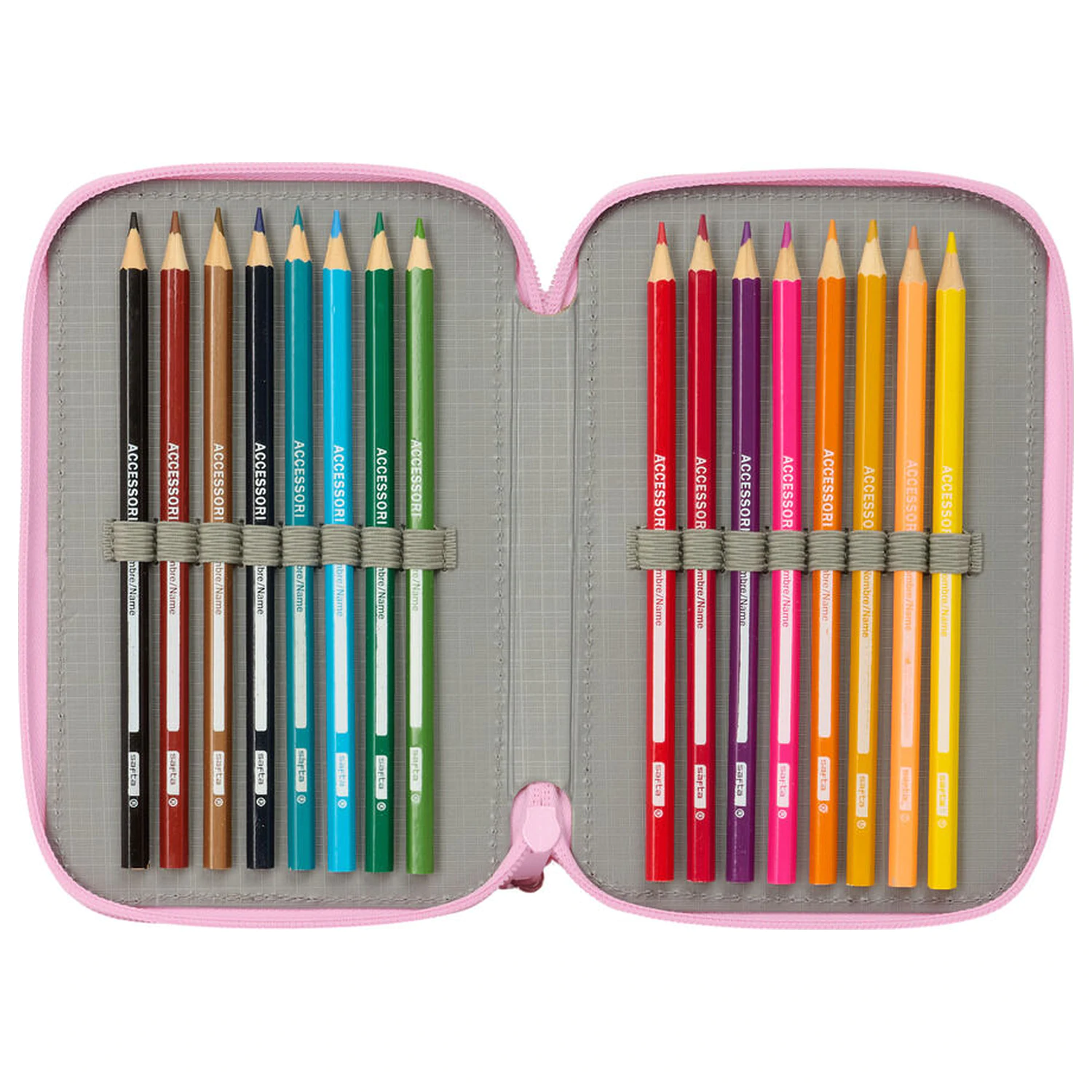 Snoopy triple pencil case 37pcs product photo