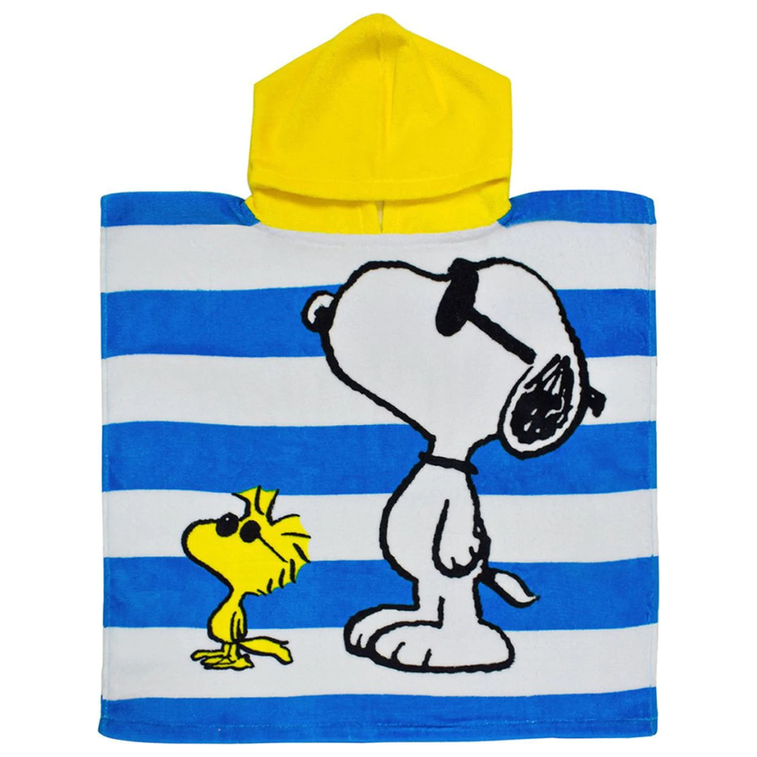 Snoopy Woodstock Beach Towel Poncho product photo