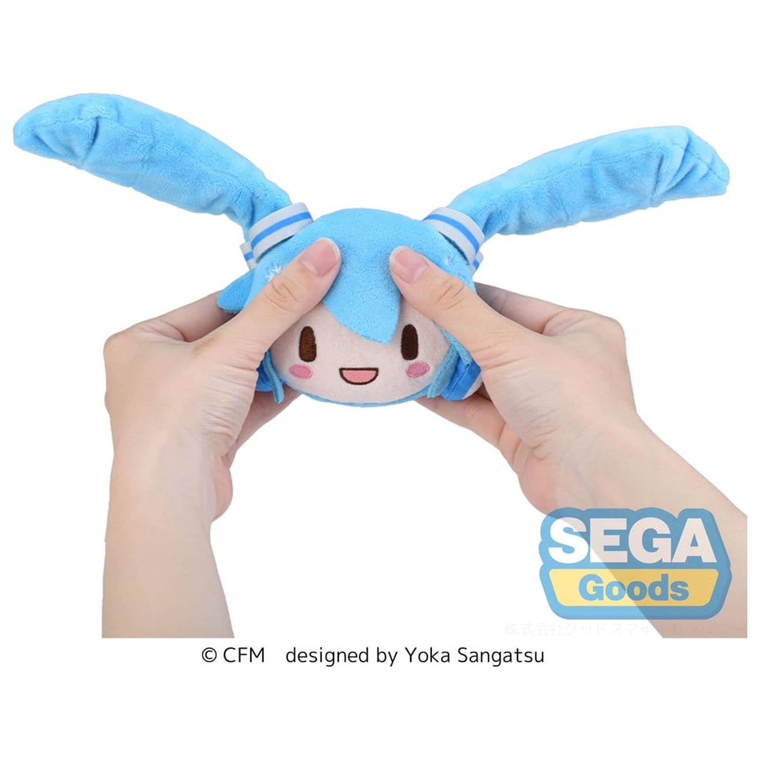Snow Miku Fuwa Petit Plush Figure Face Mascot product photo