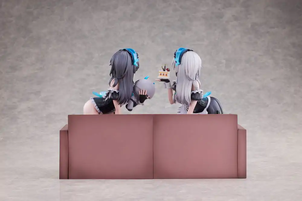 Snowbreak Containment Zone PVC Statues 2-Pack 1/6 Cherno &amp; Meursault Apprentice Maid Ver. Deluxe Edition 19 cm product photo