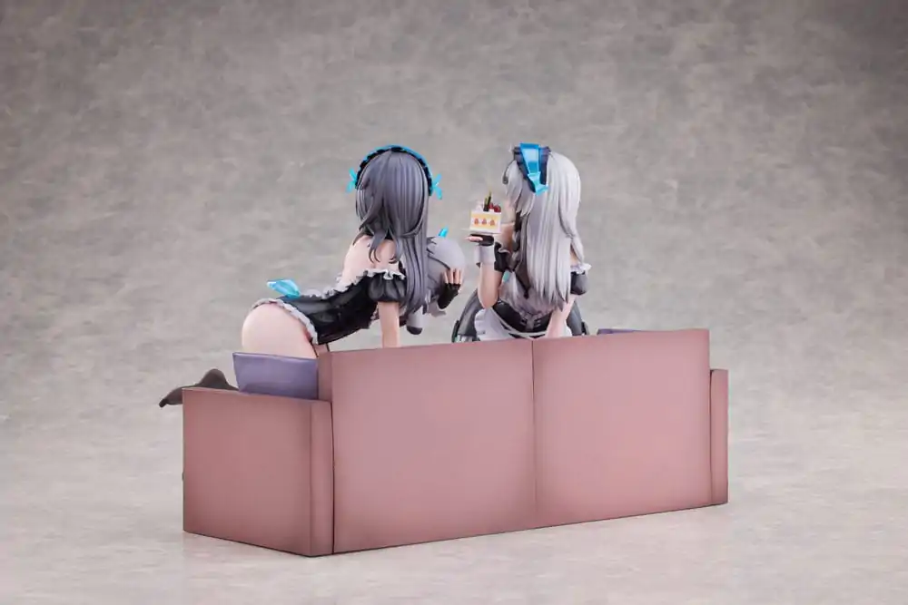 Snowbreak Containment Zone PVC Statues 2-Pack 1/6 Cherno &amp; Meursault Apprentice Maid Ver. Deluxe Edition 19 cm product photo