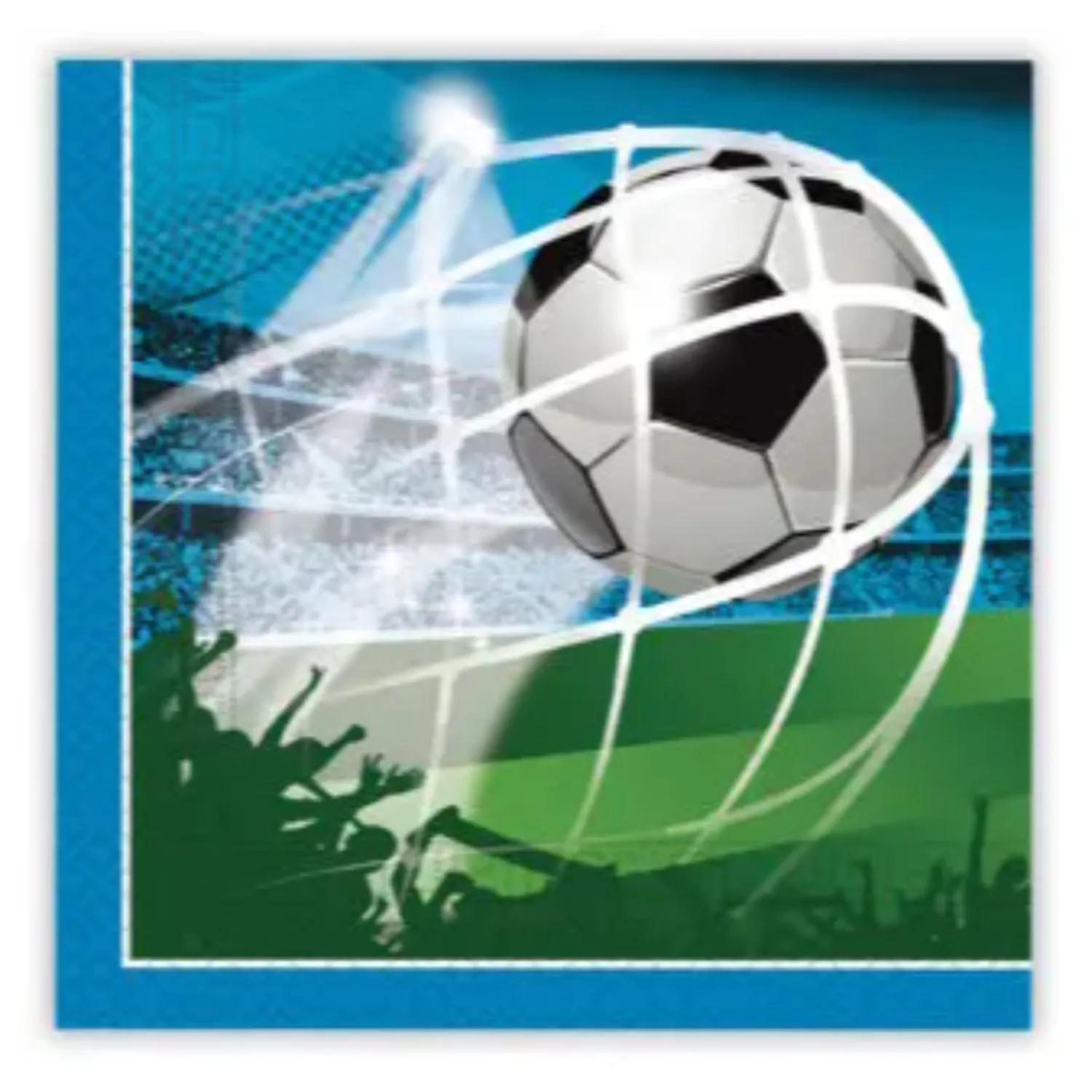 Soccer Fans Napkins 20 pieces 33x33 cm FSC product photo