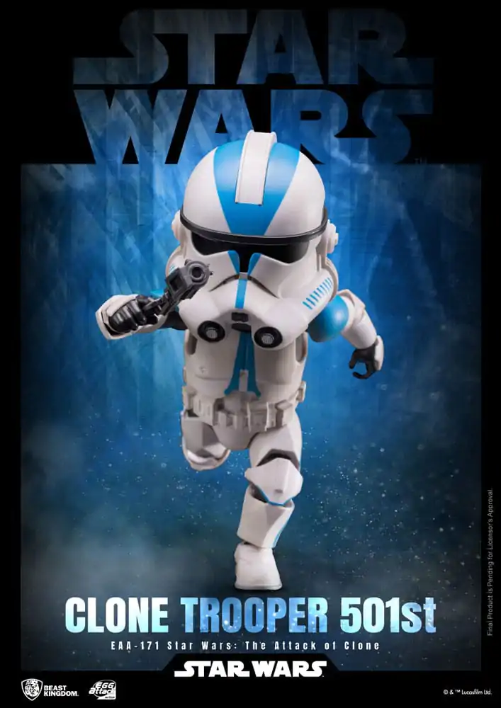 Star Wars Egg Attack Action Figure Clone Trooper 501st 16 cm product photo