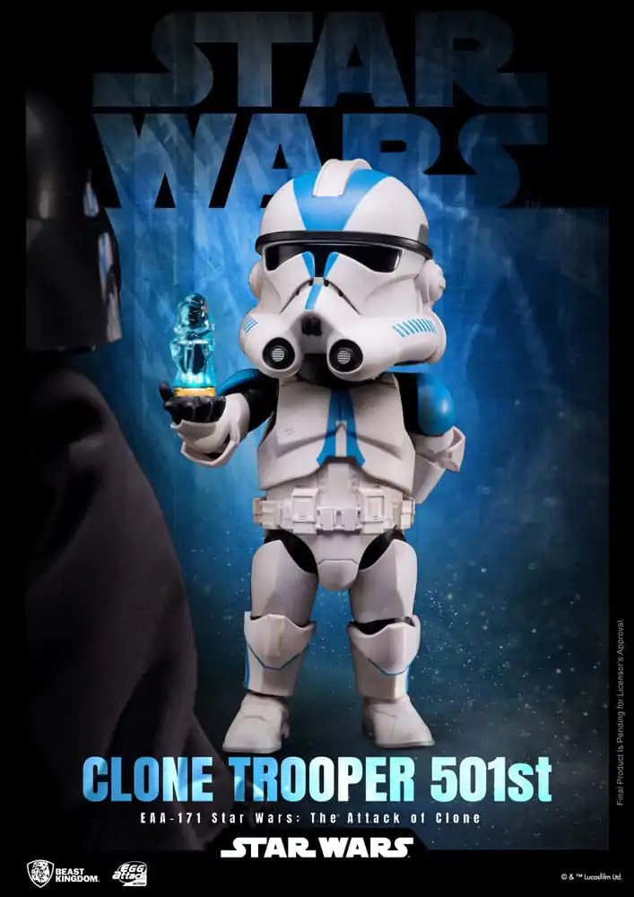 Star Wars Egg Attack Action Figure Clone Trooper 501st 16 cm product photo