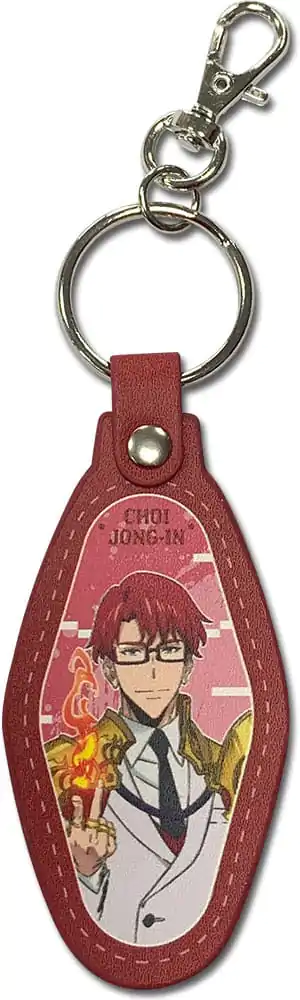 Solo Leveling Leather Keyring Choi Jong-In termékfotó