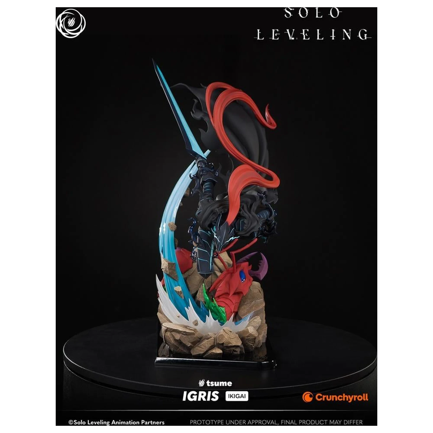 Solo Leveling Igris Statue Ikigai 1/6 By Tsume 56cm product photo