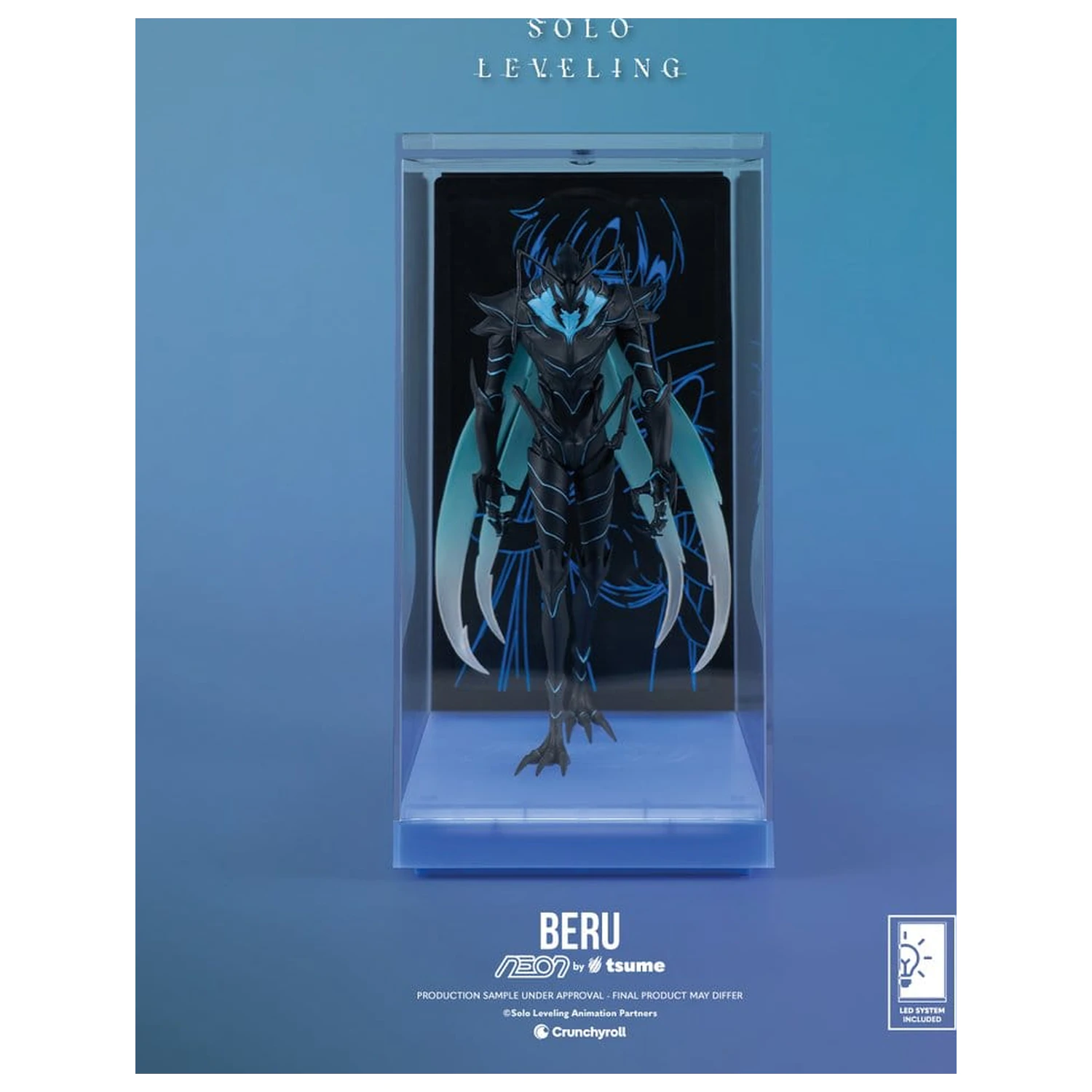 Solo Leveling Neon Figure 1/9 Beru 20 cm product photo