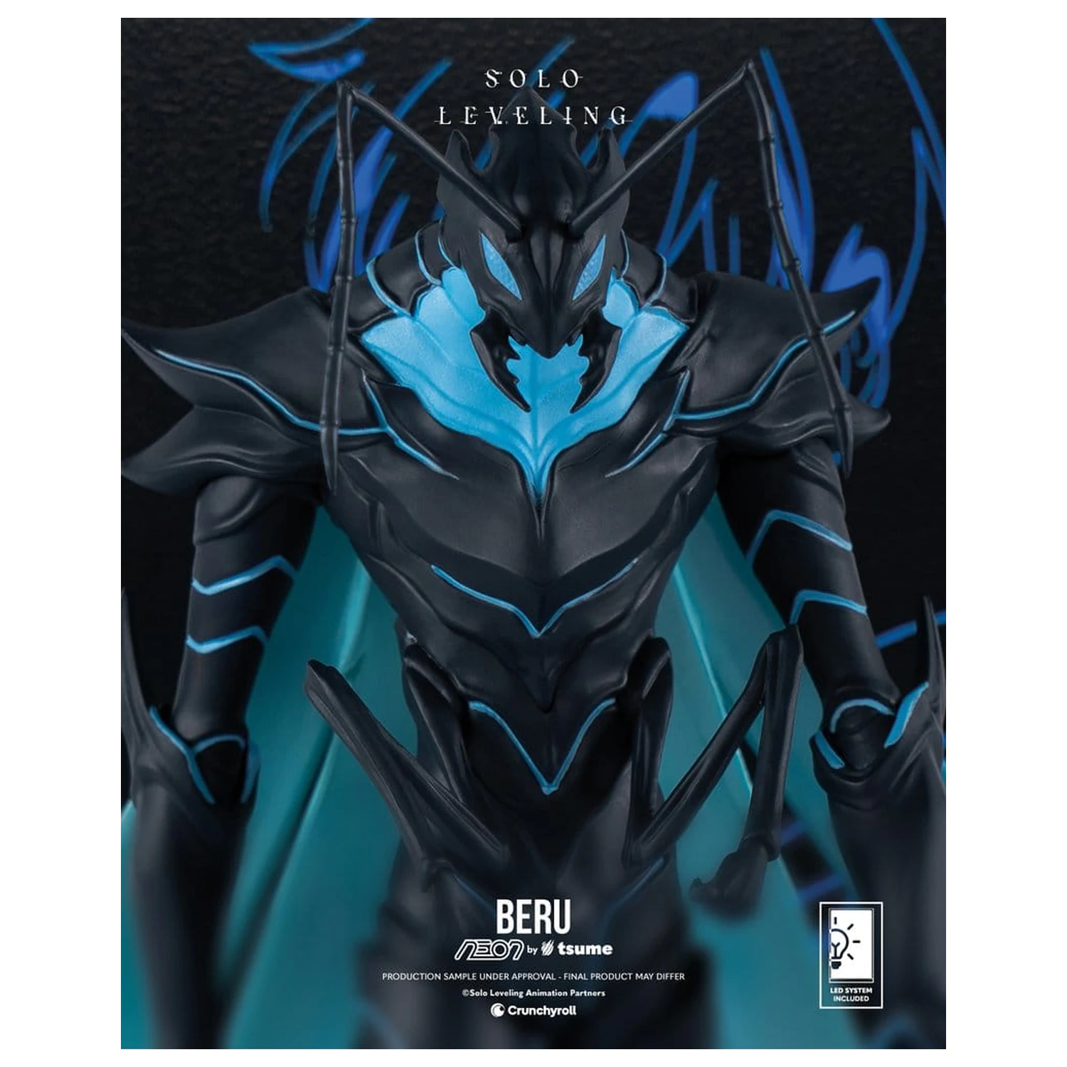 Solo Leveling Neon Figure 1/9 Beru 20 cm product photo