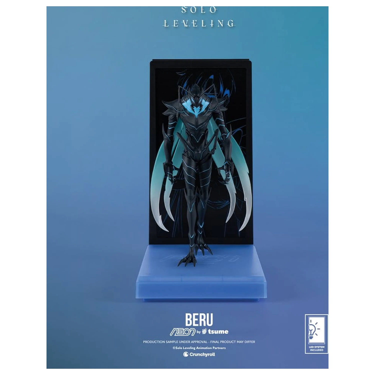Solo Leveling Neon Figure 1/9 Beru 20 cm product photo