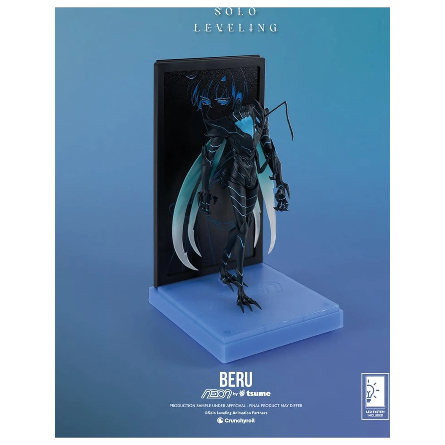 Solo Leveling Neon Figure 1/9 Beru 20 cm product photo