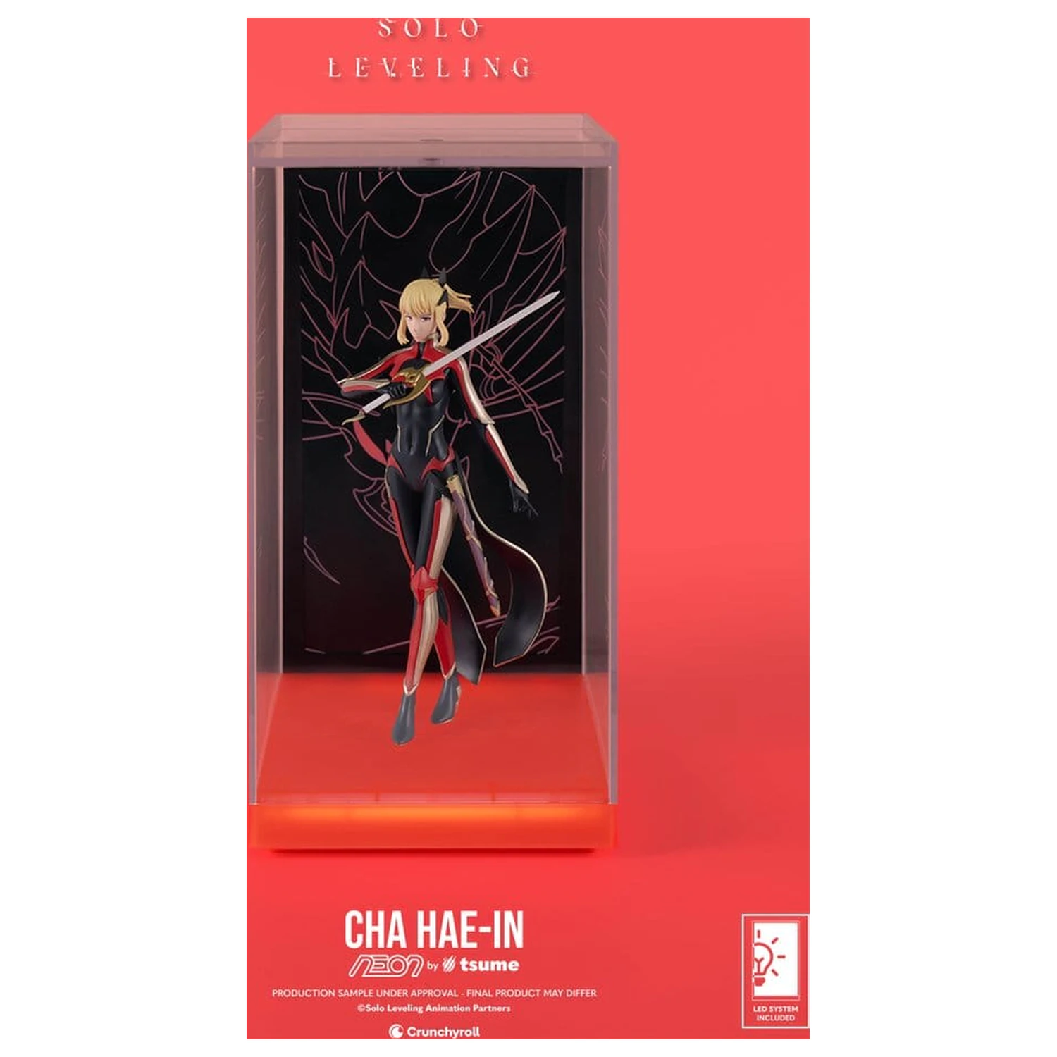 Solo Leveling Neon Figure 1/9 Cha Hae-In 20 cm product photo