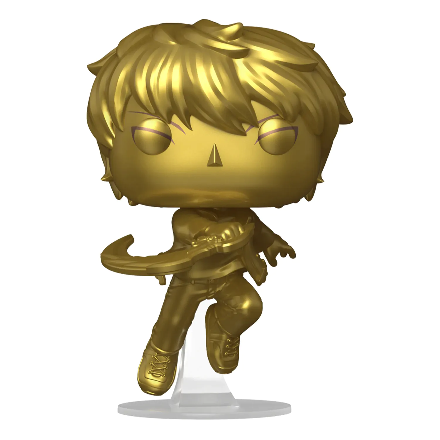 Solo Leveling Pop! Animation Vinyl Figure Sung Jinwoo (Gold) Exlcusive Edition 10 cm product photo
