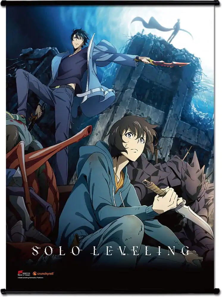 Solo Leveling Wall Scroll Sung Jinwoo Key Art 44 x 33 cm termékfotó