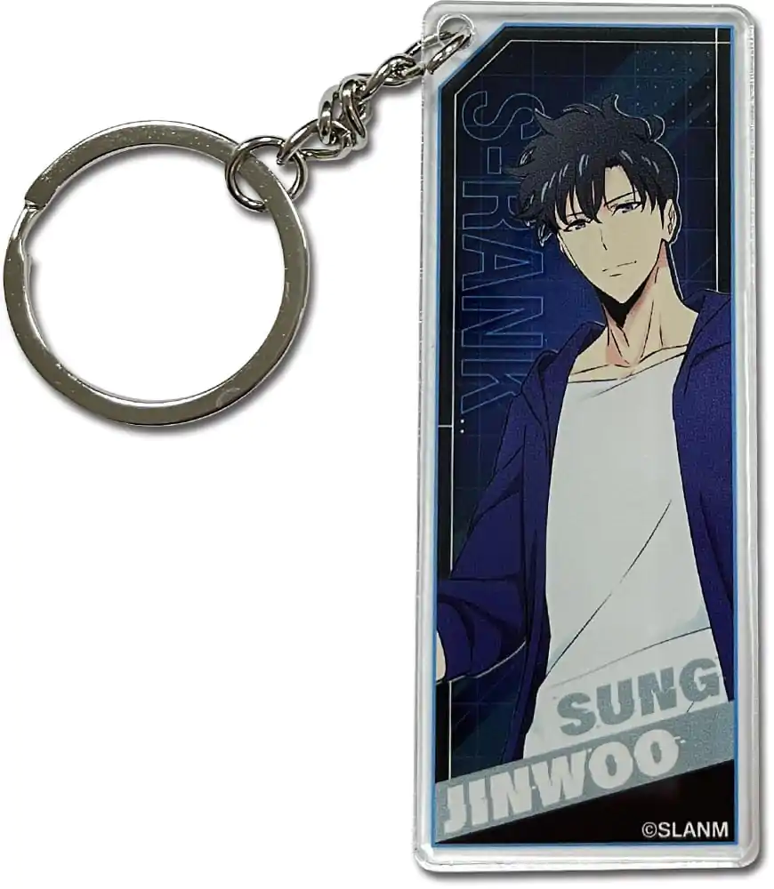 Solo Leveling Acrylic Keychain Sung Jinwoo Stand Art termékfotó