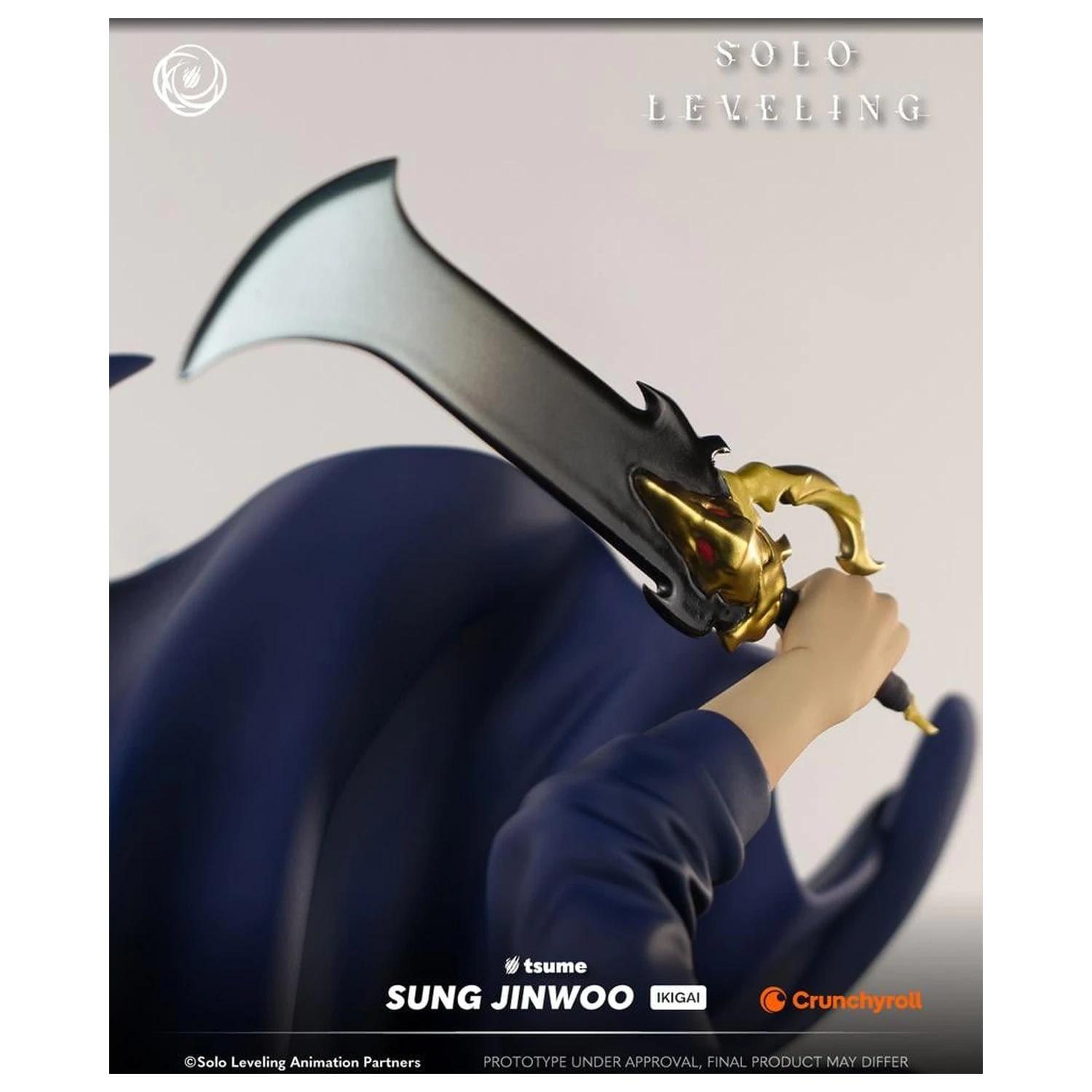 Solo Leveling Sung Jinwoo Statue Ikigai 1/6 By Tsume 44cm product photo