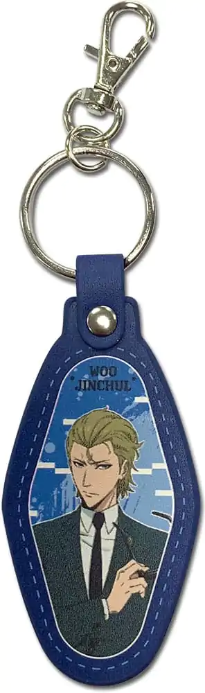 Solo Leveling Leather Keyring Woo Jinchul termékfotó