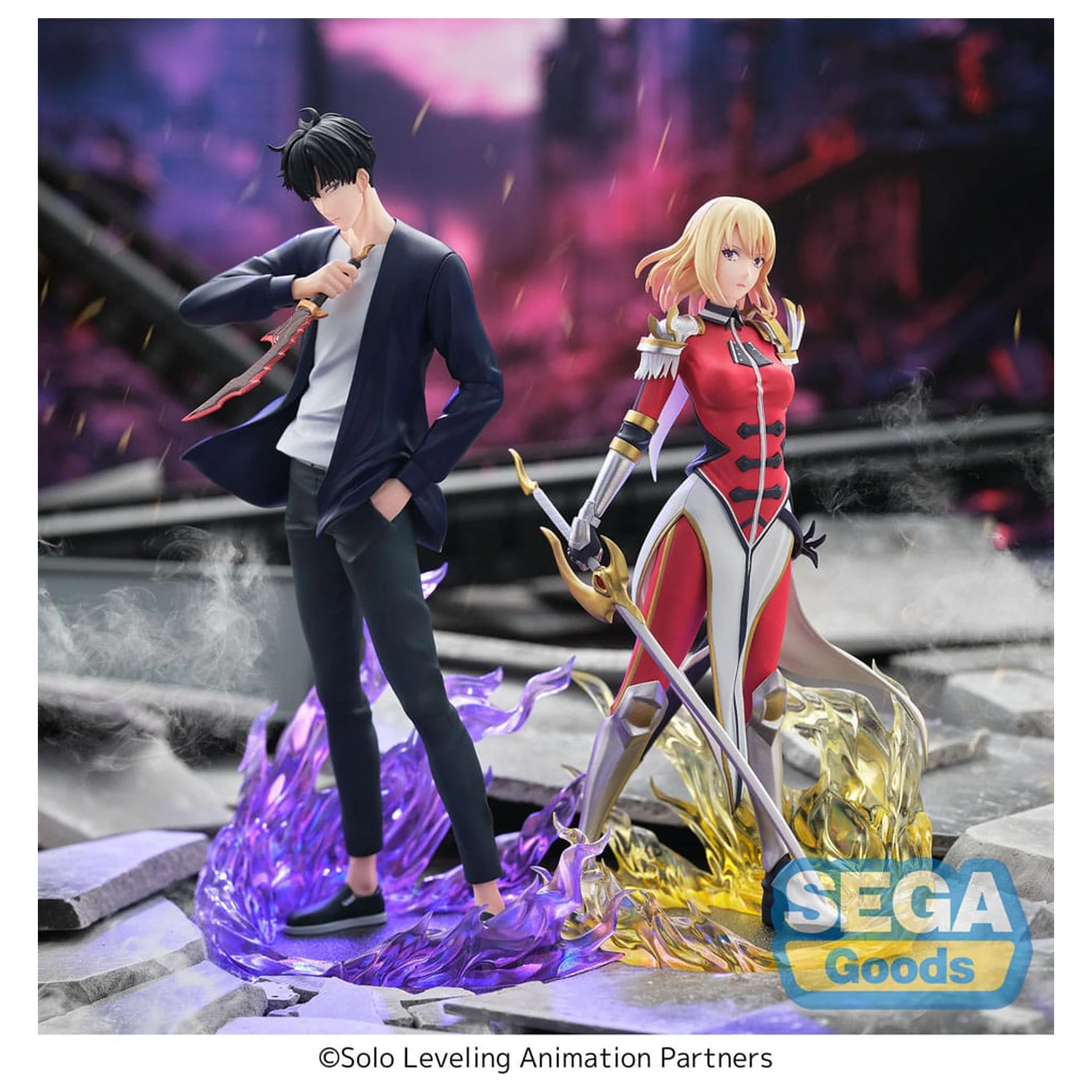 Solo Leveling XrossLink PVC Statue Cha Hae-In 13 cm   product photo