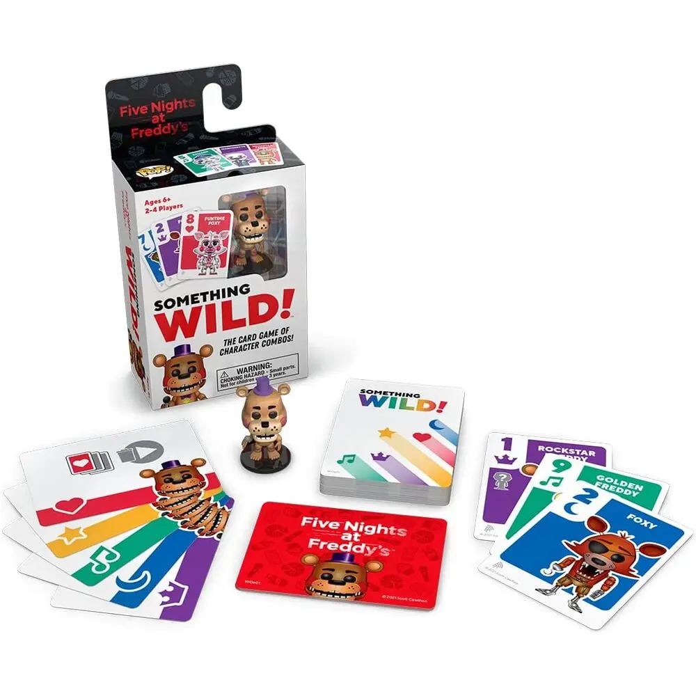 Something Wild Card Game Nights at Freddys Rockstar Freddy ingles product photo