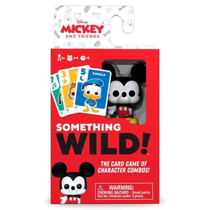 Something Wild Card Game Disney Mickey and Friends French / English product photo