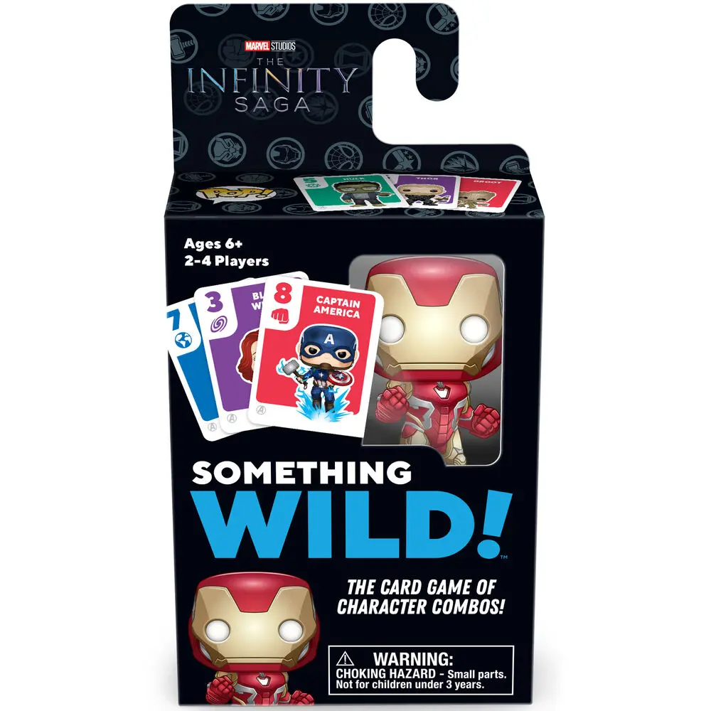 Something Wild Card Game Marvel Infinity Saga Iron Man ingles product photo