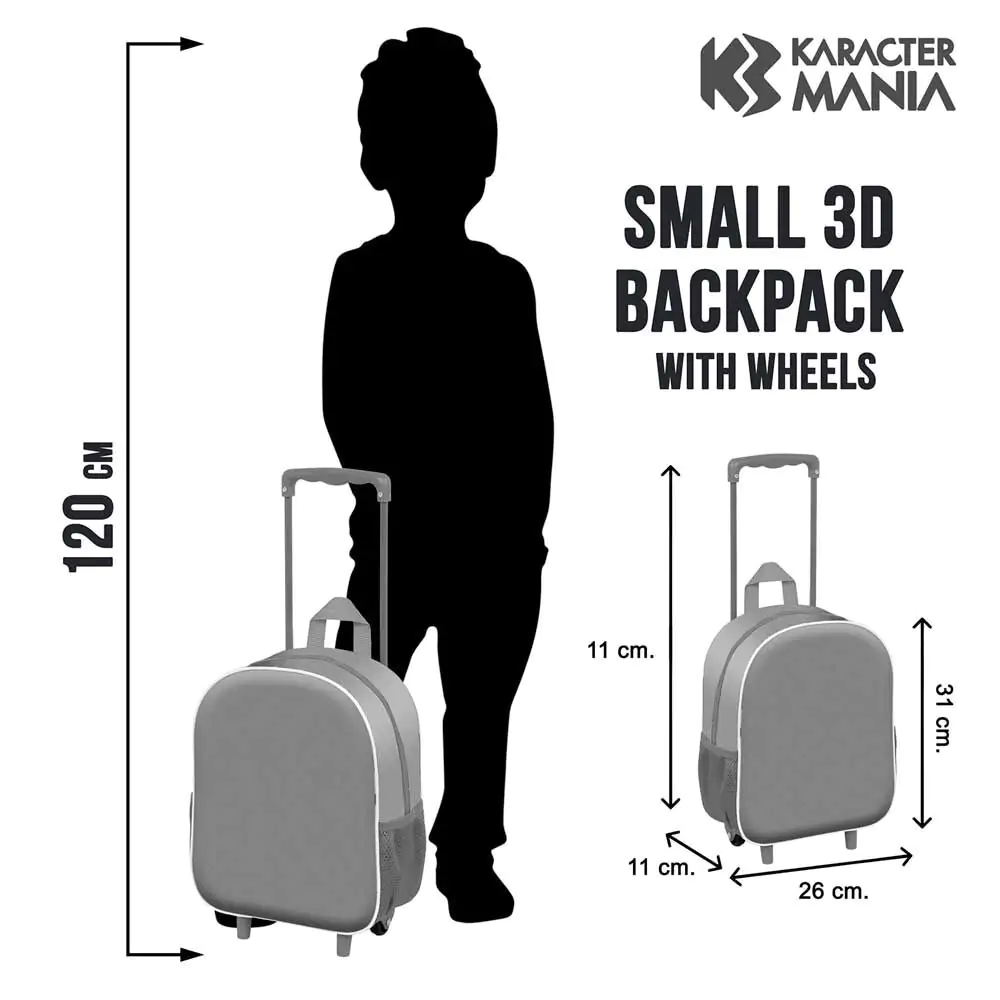 Sonic 2 Tails 3D trolley 31cm product photo