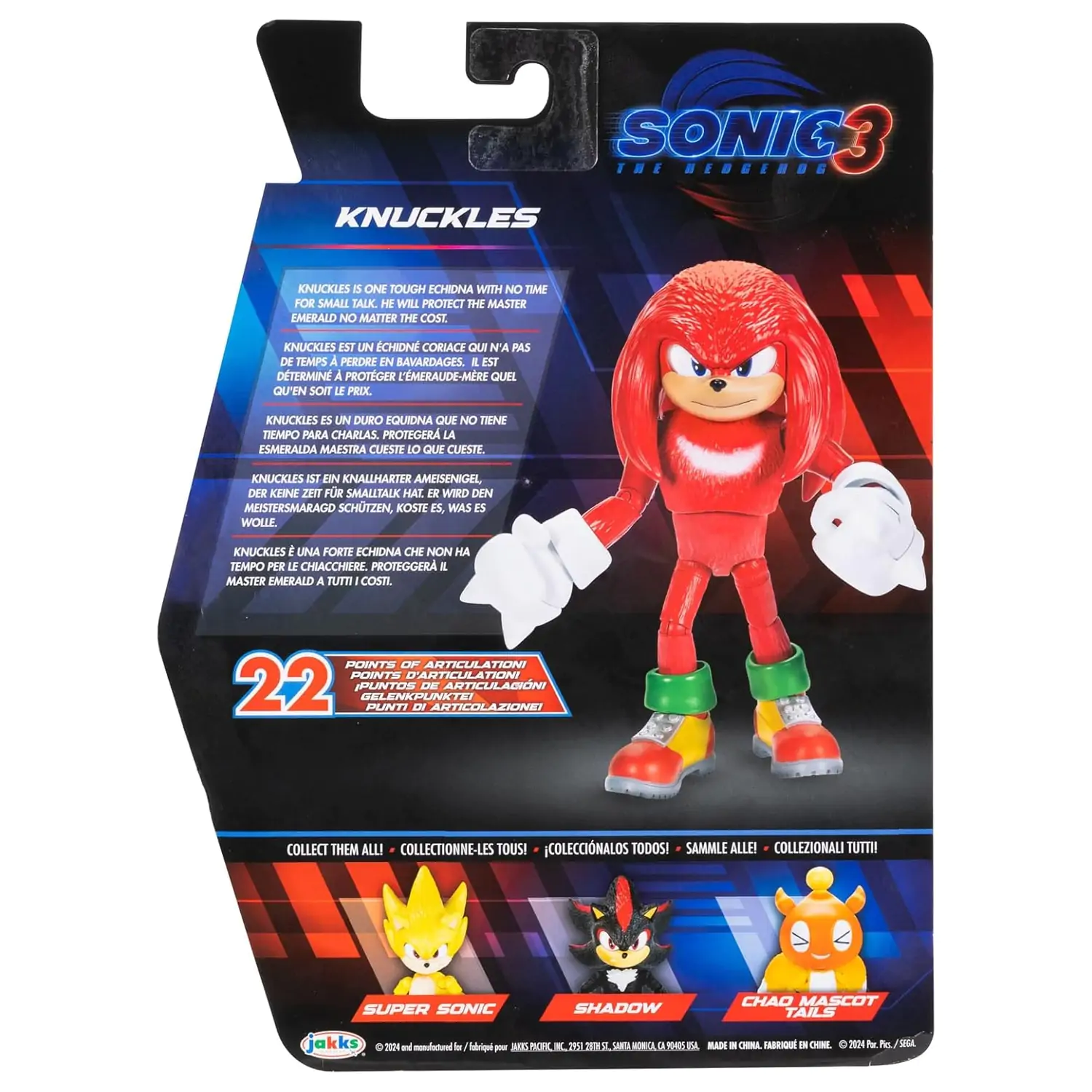 Sonic 3 figure - Knuckles product photo