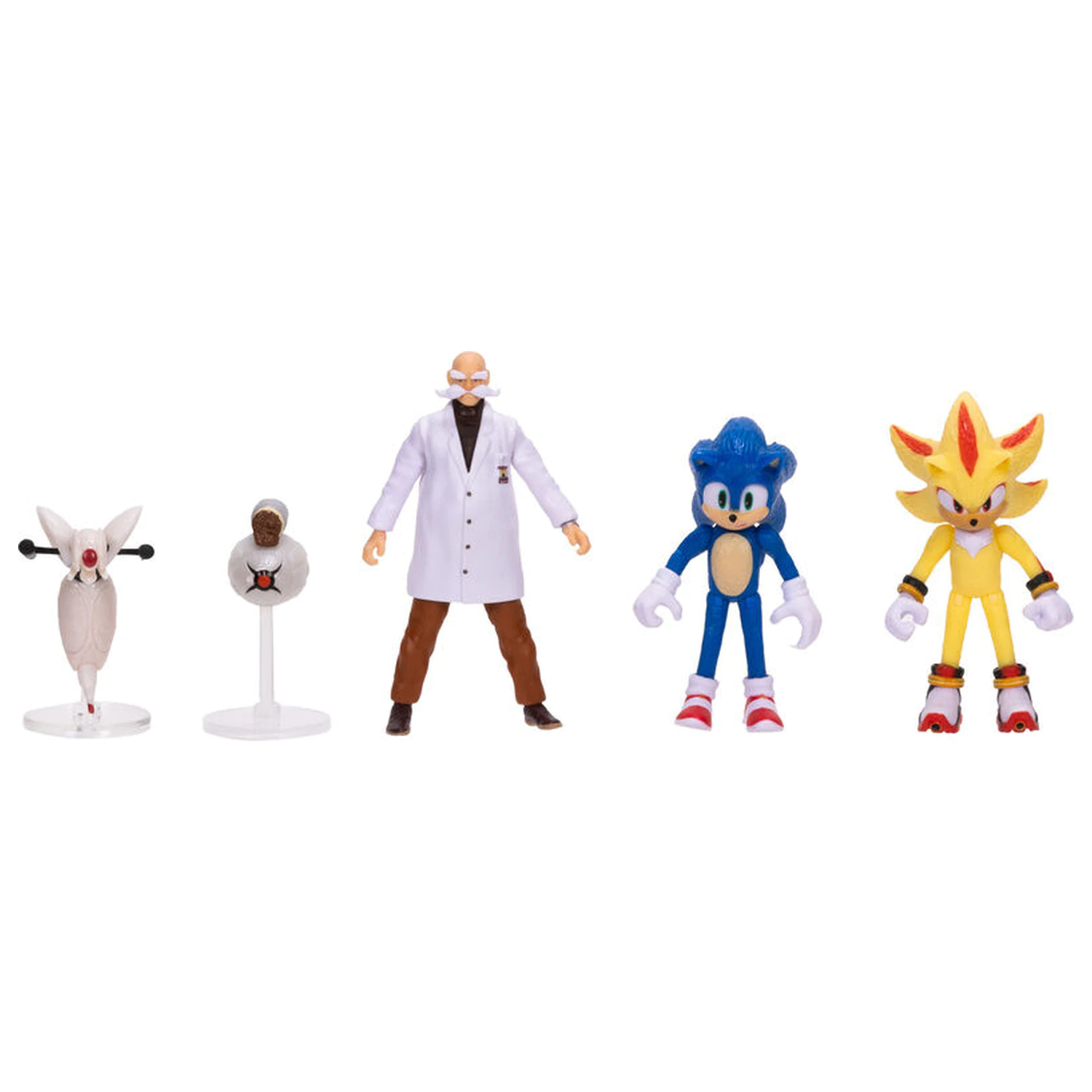 Sonic 3 wave 3 pack 5 figures 6cm product photo