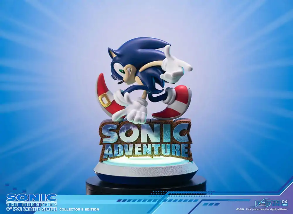 Sonic Adventure PVC Statue Sonic the Hedgehog Collector&#039;s Edition 23 cm product photo