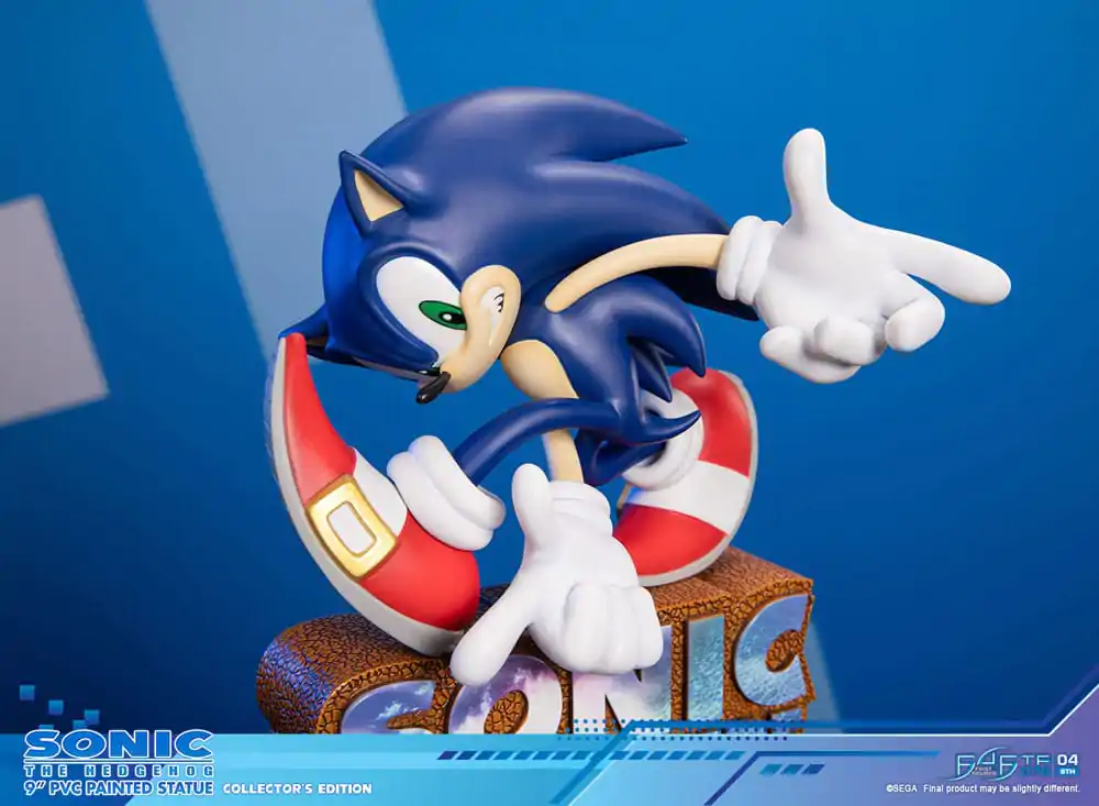Sonic Adventure PVC Statue Sonic the Hedgehog Collector&#039;s Edition 23 cm product photo