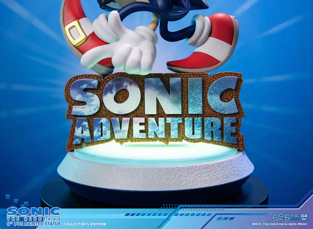 Sonic Adventure PVC Statue Sonic the Hedgehog Collector&#039;s Edition 23 cm product photo