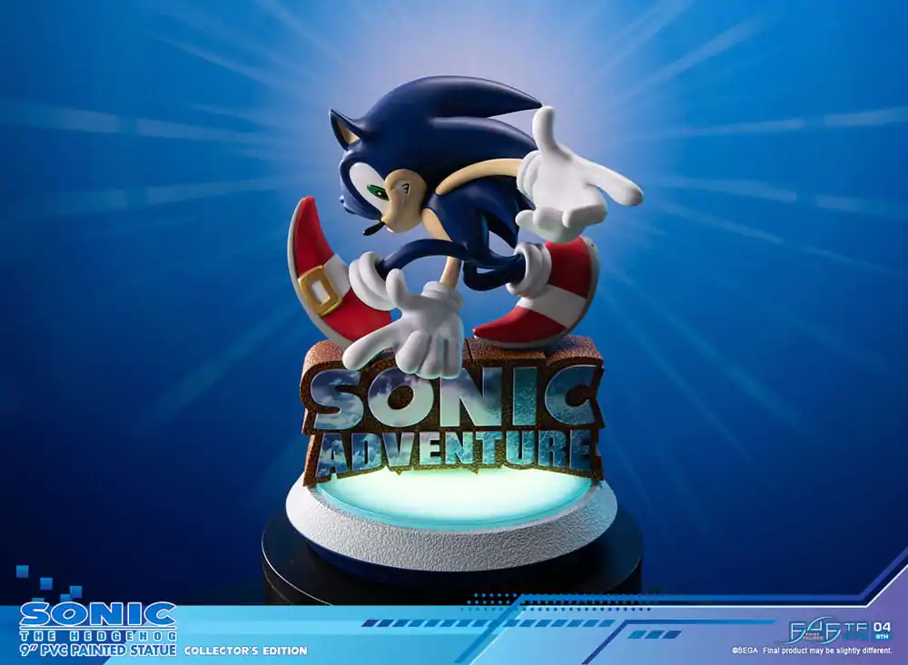 Sonic Adventure PVC Statue Sonic the Hedgehog Collector&#039;s Edition 23 cm product photo