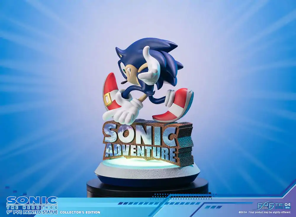 Sonic Adventure PVC Statue Sonic the Hedgehog Collector&#039;s Edition 23 cm product photo