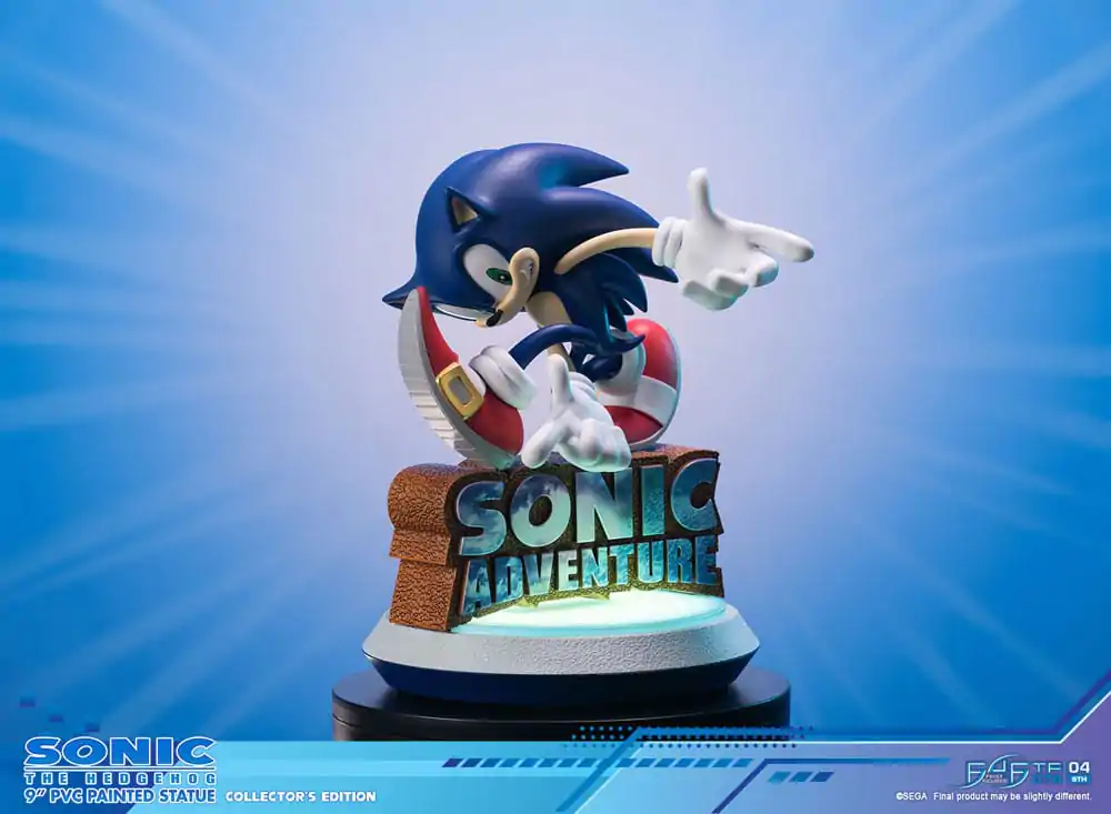Sonic Adventure PVC Statue Sonic the Hedgehog Collector&#039;s Edition 23 cm product photo