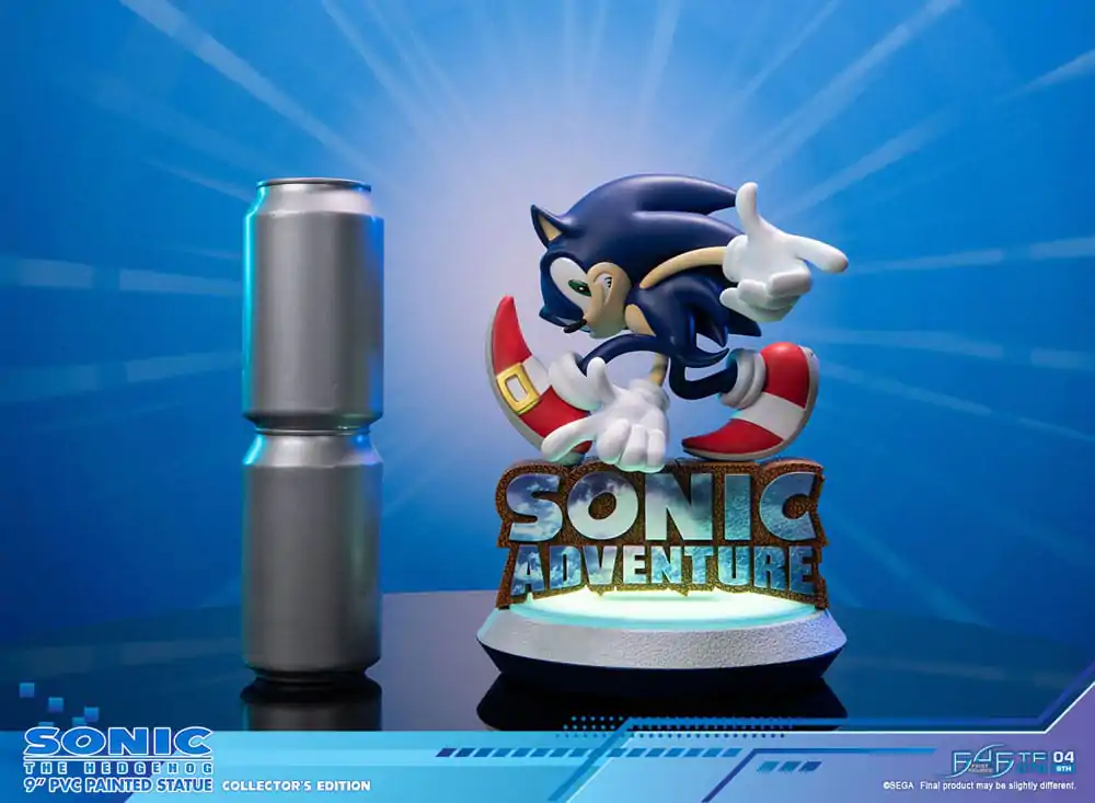 Sonic Adventure PVC Statue Sonic the Hedgehog Collector&#039;s Edition 23 cm product photo