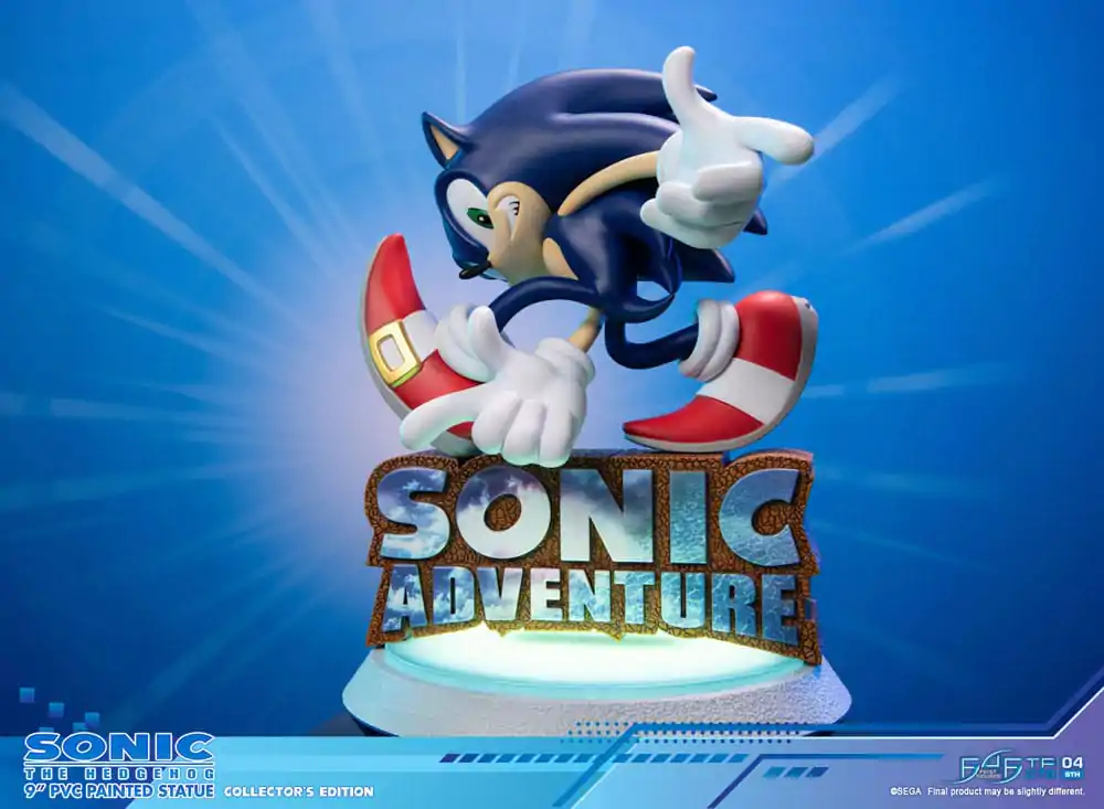 Sonic Adventure PVC Statue Sonic the Hedgehog Collector&#039;s Edition 23 cm product photo