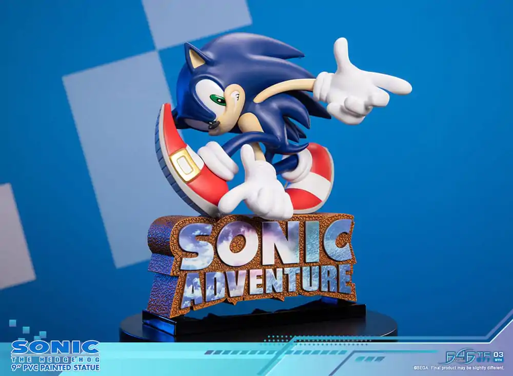 Sonic Adventure PVC Statue Sonic the Hedgehog Standard Edition 21 cm product photo