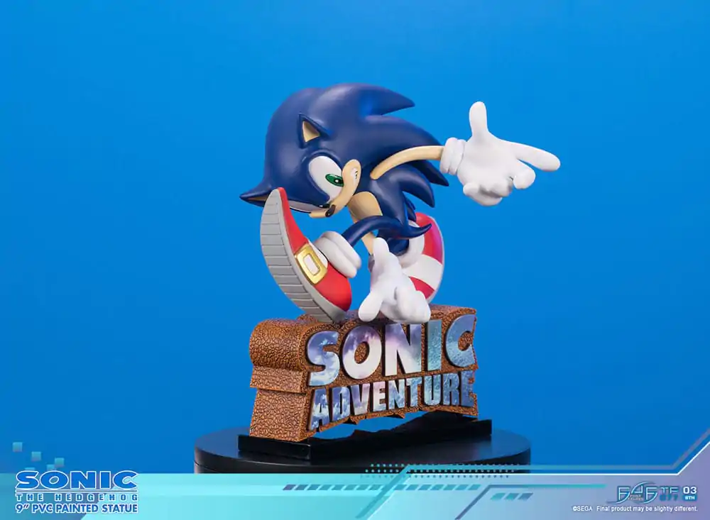 Sonic Adventure PVC Statue Sonic the Hedgehog Standard Edition 21 cm product photo