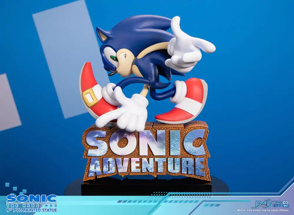 Sonic Adventure PVC Statue Sonic the Hedgehog Standard Edition 21 cm product photo