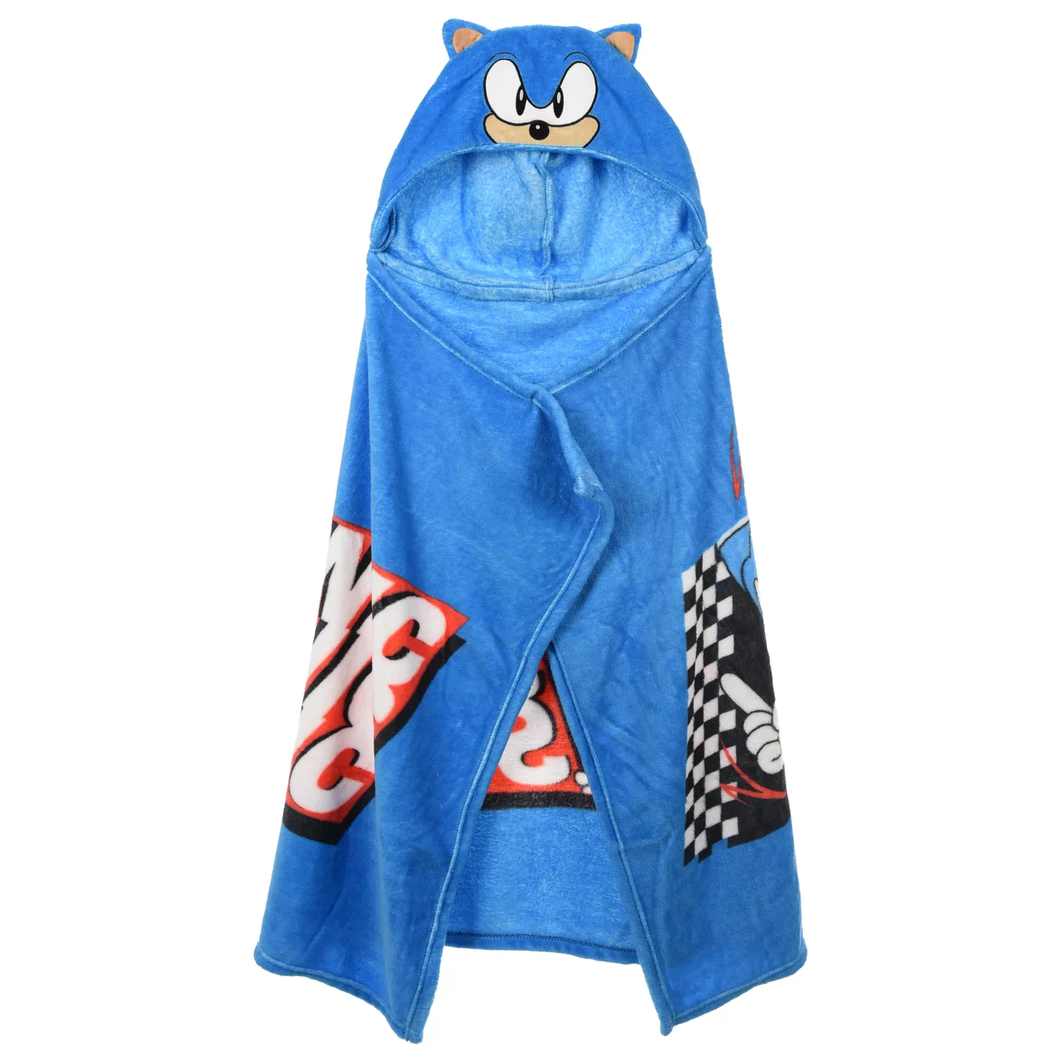 Sonic Blue Blur Hooded Blanket 80x120 cm product photo