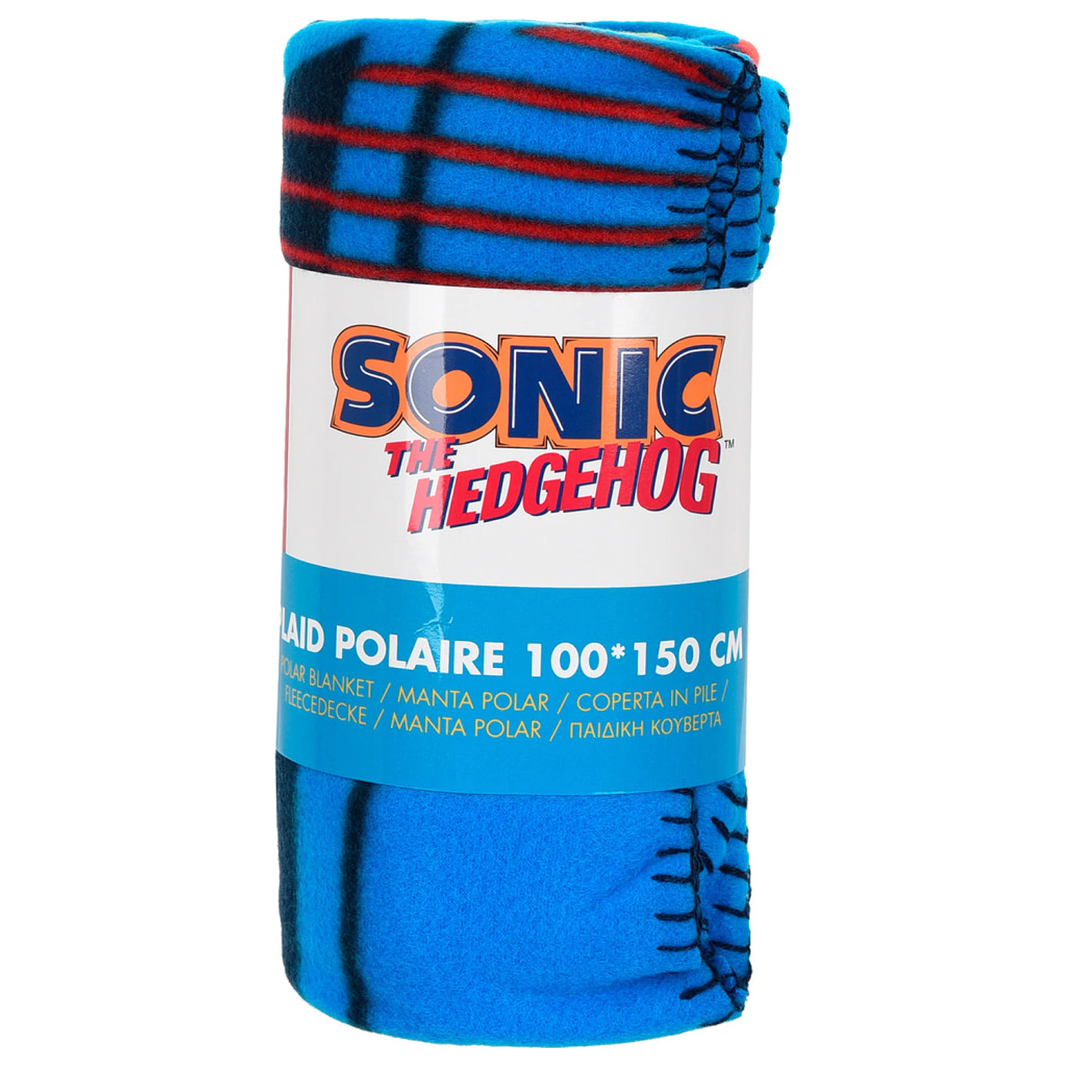 Sonic Built for Speed Fleece Blanket product photo
