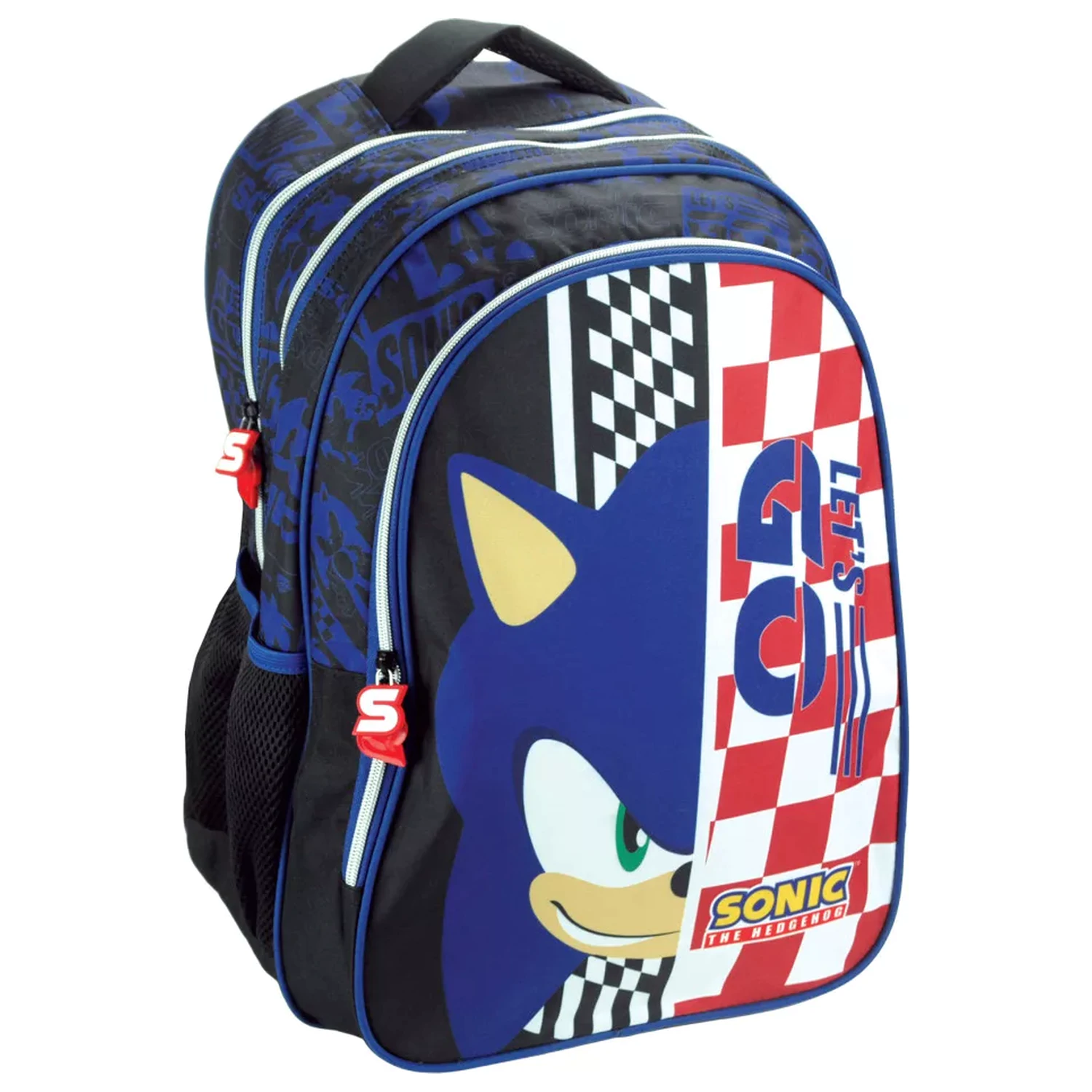 Sonic Champion Racer school bag, bag 42 cm product photo