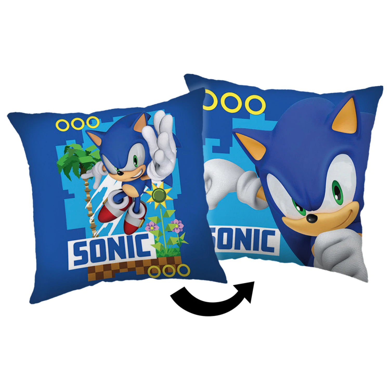 Sonic Coin Chase Pillow product photo