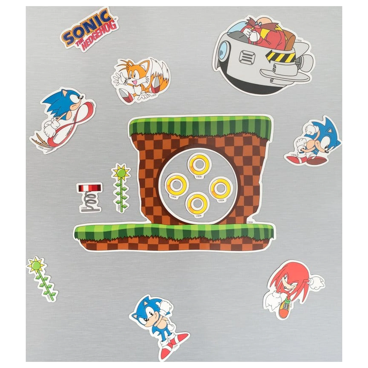 Sonic Die-Cut Magnet Set product photo